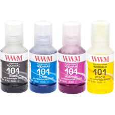 Чернила WWM 101 для Epson, комплект 4х140г (E101SET4)
